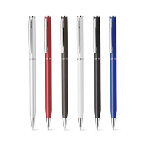 Aluminium ball pen with clip and twist mechanism - Egotier 81185