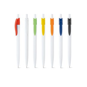 ABS ball pen with coloured clip - Egotier 91498