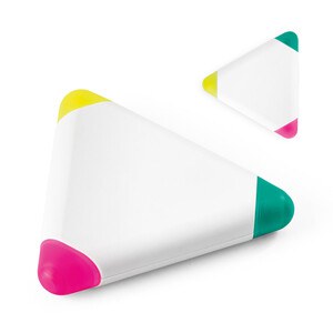 3-colour triangle shaped PP highlighter - Egotier 91615