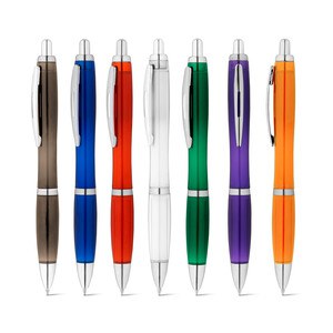 Recycled PET (100% rPET) ball pen with metal clip - Egotier 91772