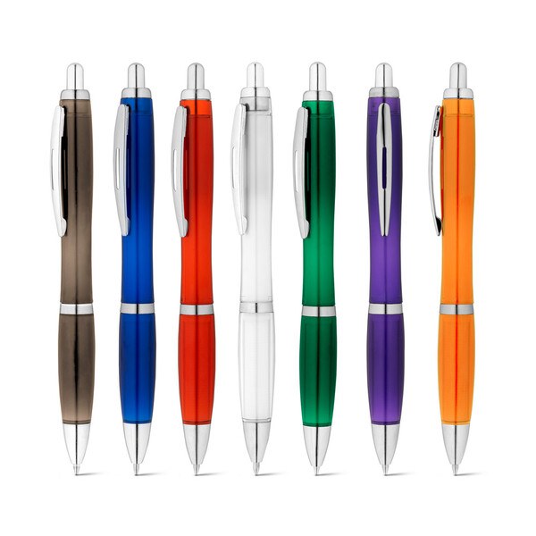 Recycled PET (100% rPET) ball pen with metal clip - Egotier 91772
