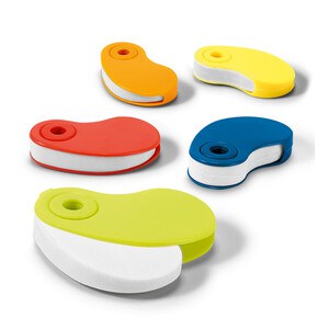 White TPR eraser with PP protective cover - Egotier 91935