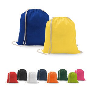 Backpack made from recycled cotton (70%) and polyester (30% rPET) (150 g/m²) - Egotier 92083