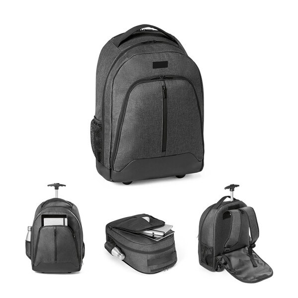 Trolley backpack for laptop 156 in 600D - Egotier 92145