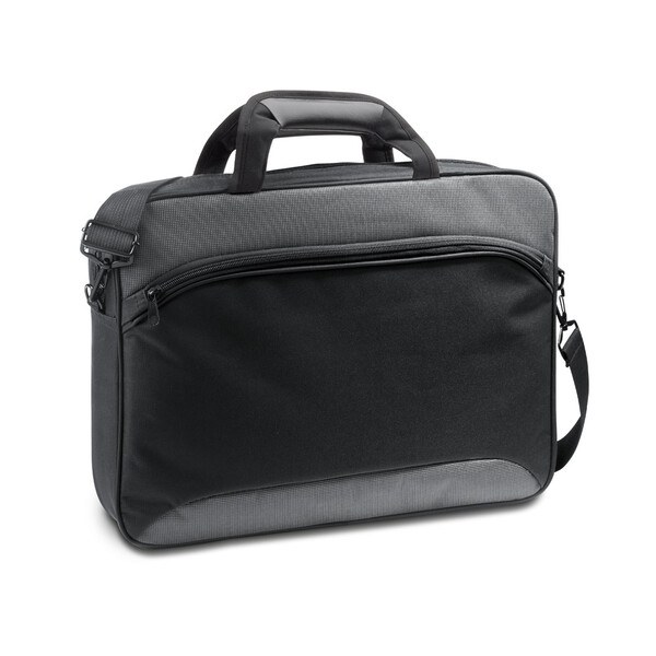 15'6" Laptop briefcase in 2 Tone 600D and 300D - Egotier 92266