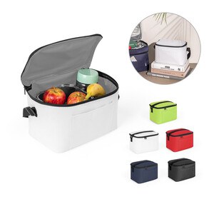 Thermal bag in 600D recycled polyester with adjustable webbing strap - Egotier 92380