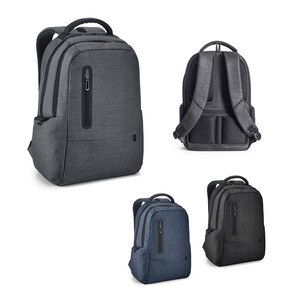 17" Waterproof 2 Tone Nylon laptop backpack - Egotier 92675