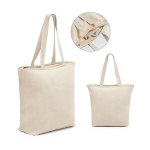 100% cotton bag with zipper (280 g/m²) - Egotier 92926