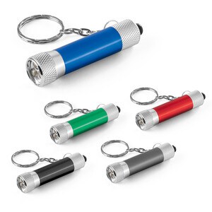 Aluminium keyring with a 3 LED flashlight - Egotier 93141