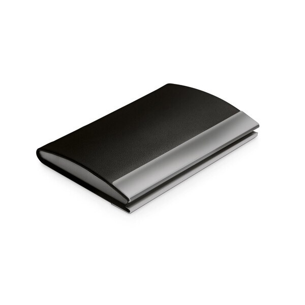 Metal and PU card holder - Egotier 93309