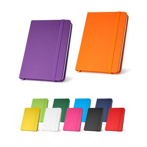 Pocket notebook in PU with plain sheets - Egotier 93425