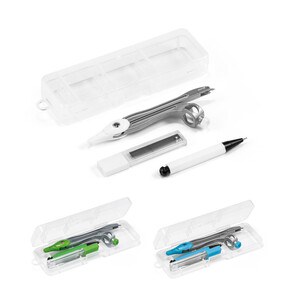 Geometry school set in a PP case - Egotier 93575