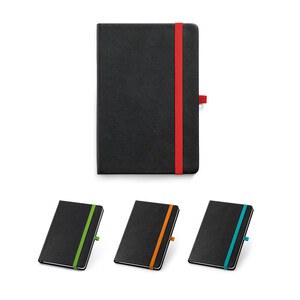 A5 notebook in PU with lined sheets - Egotier 93592