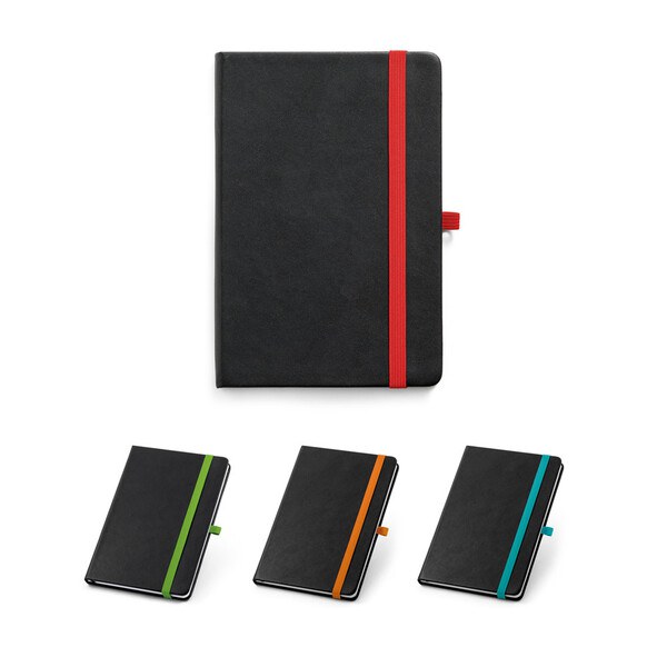 A5 notebook in PU with lined sheets