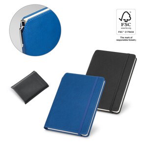 A5 notebook in PU with lined sheets - Egotier 93799