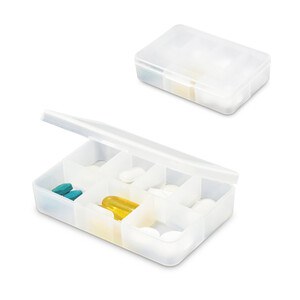 Pill box with 7 dividers - Egotier 94305