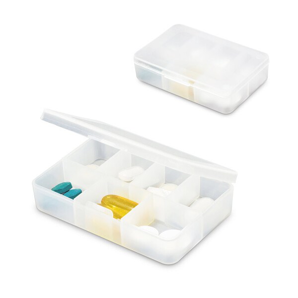 Pill box with 7 dividers - Egotier 94305