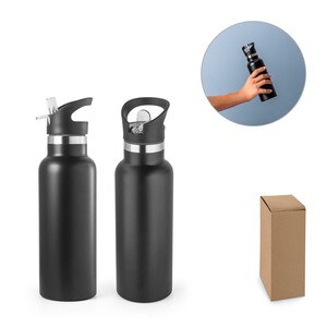 Stainless steel bottle with PP cap 570 mL - Egotier 94316