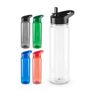 rPET sports bottle with glossy translucent finish 750 mL - Egotier 94344