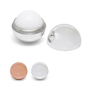 Lip balm with ABS round-shaped packaging - Egotier 94882