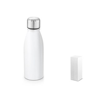 Sublimation aluminium bottle and stainless steel cap 500 mL - Egotier 94957