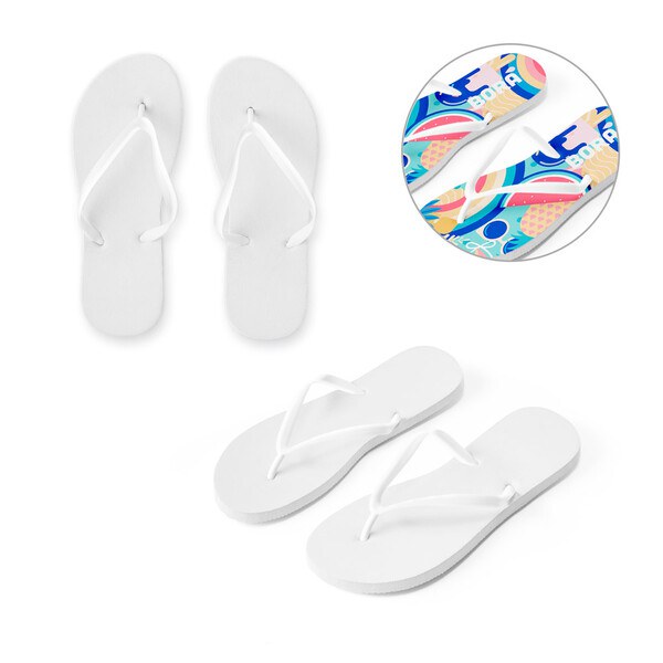 Slippers with fully customizable sublimation soles - Egotier 95082