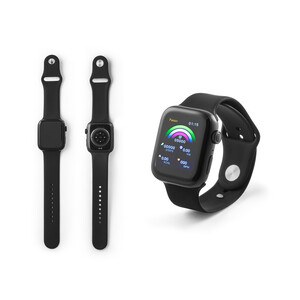 Smartwatch with 1'85" screen, IPX4 and 3-day battery life and silicone strap - Egotier 97136