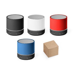 3W portable speaker with 4h30m battery life on recycled ABS (100% rABS) - Egotier 97176