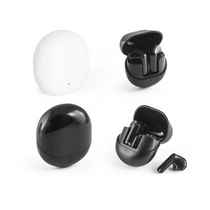 Wireless earphones in recycled ABS (100% rABS) with 12 hours of battery life - Egotier 97179
