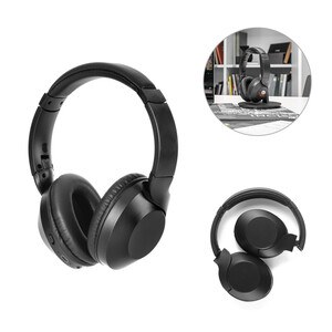 Foldable wireless headphones with 20h of battery life in recycled ABS (100% rABS) - Egotier 97426