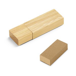 16GB bamboo USB flash drive - Egotier 97569