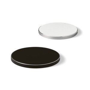 Fast 10W wireless charger in aluminium and ABS - Egotier 97907
