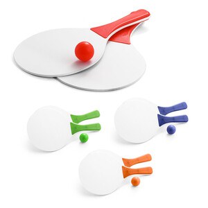 Bat and ball set in MDF - Egotier 98035