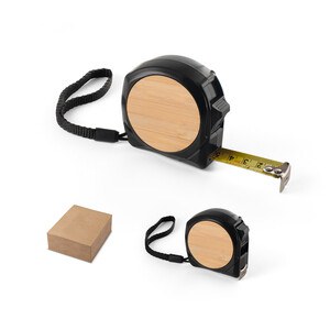 5 metre tapemeasure made from recycled ABS (100% rABS) and bamboo - Egotier 98145