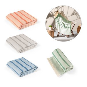 Multifunctional towel made of light and resistant cotton (90%) and recycled cotton (10%) - Egotier 99045