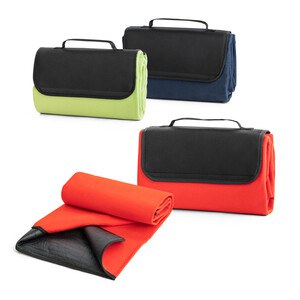 Fleece blanket with carry handle and flap (180 g/m²) - Egotier 99076