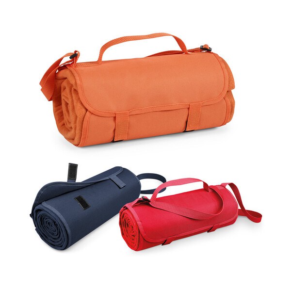 Fleece blanket with handle and strap (160 g/m²) - Egotier 99077