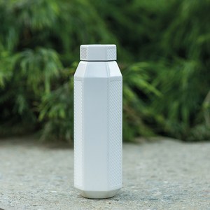 Hexagul Bottle rSS 530ml. Double wall and Leakproof. Hexagonal - Rupt ABT006
