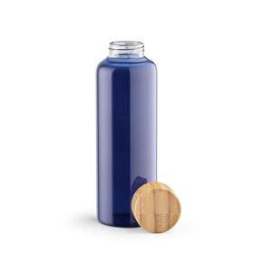 Indus Bottle Borosilicate Glass and Bamboo lid 510 ml. Leakproof - Aodaci ABT024