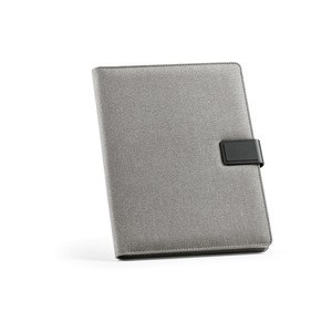 Tolstoy A4 Folder rPET. 64 FSC sheet notepad and rPU closure - Aodaci AFD001