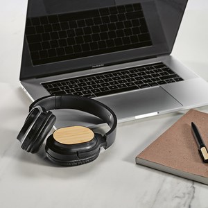 Fleming Headphones rABS and Bamboo 400mAh. 8h playtime - Aodaci AHD005