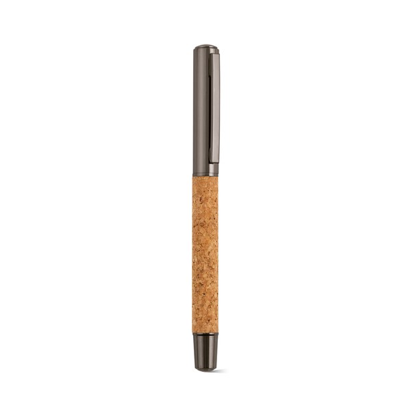 Faulkner Pen Cork and rSS. Blue 2km Dokumental® ink - Aodaci APN008