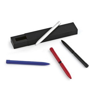 Borges Pen rAluminium. Black 1km Dokumental® ink - Aodaci APN009