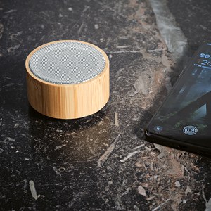 Einstein Bamboo and rABS speaker 400mAh. 3h playtime. 3W - Aodaci ASP005