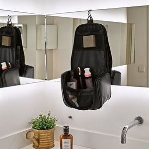 Aodaci ATB002 - Shanghai Hanging Toiletry Bag 5L rPU with handle and hook