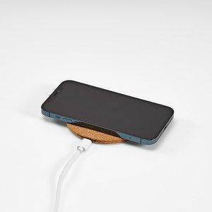 Descartes Wireless Charger Cork 15W. USB-C Port - Aodaci AWC003