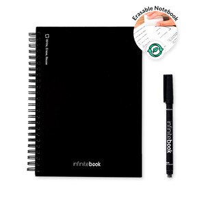 Set includes an A5 "Infinitebook", cleaning kit, marker and marker holder - InfiniteBook 33203