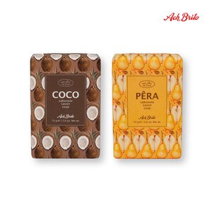 Soaps based on vegetable soap and enriched with coconut oil (75 g) - Ach. Brito® 35604