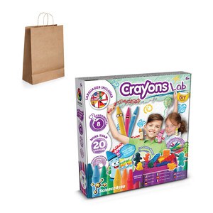 Educational game supplied with a kraft paper gift bag (115 g/m²) - Science4You 35807