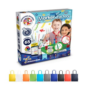 Educational kit supplied with a 190T folding gift bag - Science4You 35809